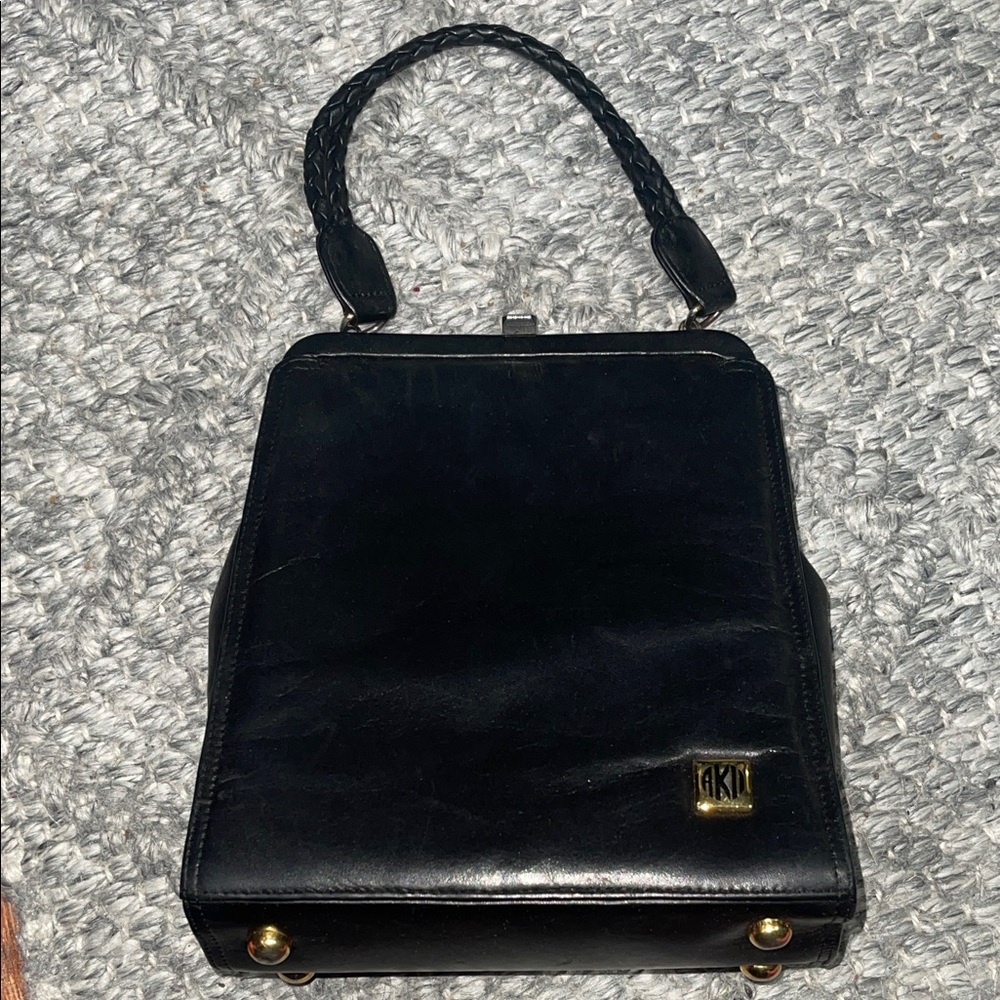 Vintage Anne Klein Black Mini Bag